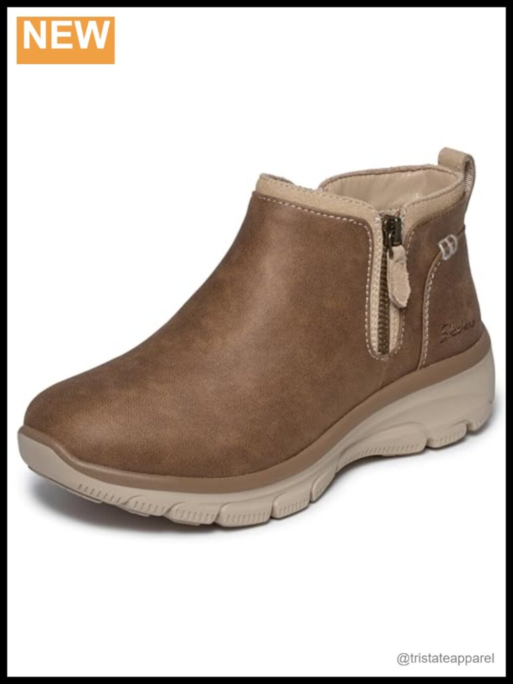Women's Ankle Boots Waterproof Winter Bootie Side Zip Comfort